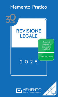 Memento pratico revisione legale 2025 