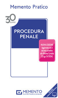Memento pratico procedura penale 2024 