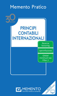 Memento pratico principi contabili internazionali 2024 