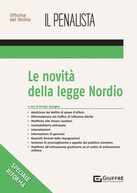 Novita' della legge nordio 