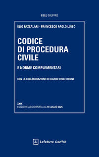 Codice di procedura civile 2025 e norme complementari 