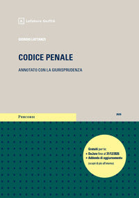Codice penale 2026 annotato con la giurisprudenza esame avvocato 