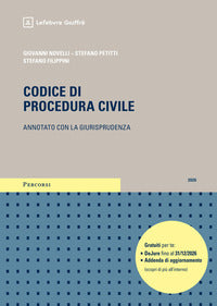 Codice di procedura civile 2026 annotato con la giurisprudenza 
