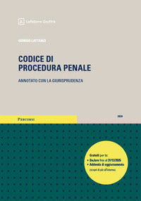 Codice di procedura penale 2026 annotato con la giurisprudenza esame avvocato 