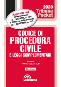 Codice di procedura civile 2020 e leggi complementari 