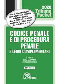 Codice penale e di procedura penale 2020 e leggi complementari 