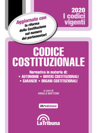 Codice costituzionale 2020