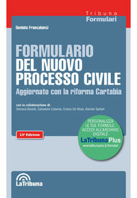 Formulario del nuovo processo civile 