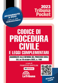 Codice di procedura civile 2023 e leggi complementari 2023 