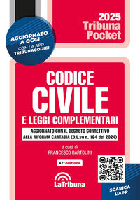 Codice civile 2025 e leggi complementari 