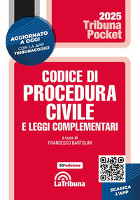Codice di procedura civile 2025 e leggi complementari 
