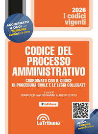 Codice del processo amministrativo 2026 