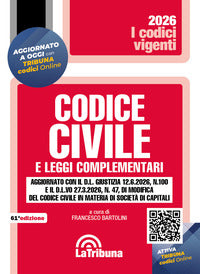 Codice civile 2026 e leggi complementari 