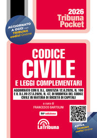 Codice civile e leggi complementari 2026 