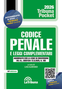 Codice penale 2026 e leggi complementari 