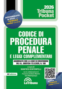 Codice di procedura penale 2026 e leggi complementari 