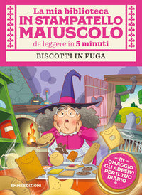 Mia biblioteca in stampato maiuscolo biscotti in fuga 