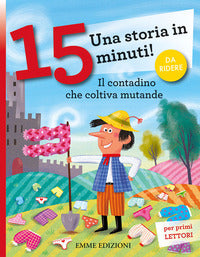 Contadino che coltiva mutande 