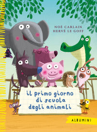 Primo giorno di scuola degli animali 