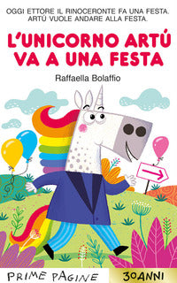 Unicorno artu' va a una festa 