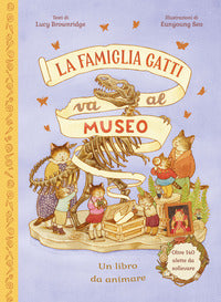 Famiglia gatti va al museo 