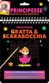 Principesse - gratta e scarabocchia 