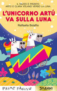 Unicorno artu' va sulla luna 
