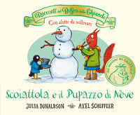 Racconti del bosco delle ghiande - scoiattola e il pupazzo di neve 