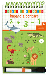 Imparo a contare - giochi in vacanza ! con pennarello 