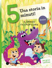 Drago fa i popcorn - stampatello maiuscolo 