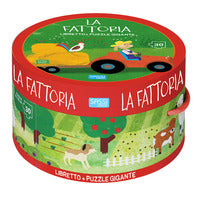 Fattoria - puzzle box rotonda 