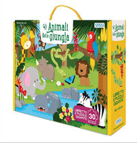 Animali della giungla puzzle 30 pezzi 