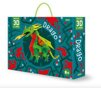 Drago 3d - puzzle e libro 