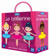 Ballerine - libro + puzzle + 10 ballerine 