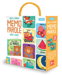 Memo parole - gioca e impara libro e gioco 
