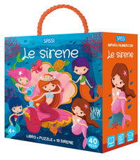 Sirene - libro + puzzle + 10 sirene 