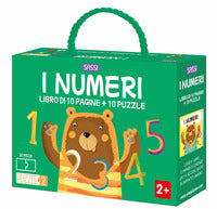 Numeri - libro di 10 pagine + 10 puzzle 