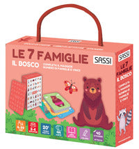 Bosco le sette famiglie carte da gioco 