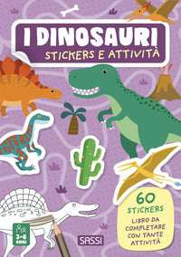 Dinosauri stickers e attivita' 