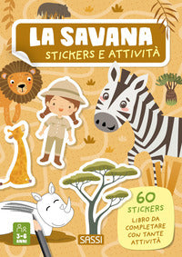Savana stickers e attivita 