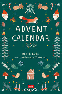Advent calendar - 24 little books to count down to christmas 