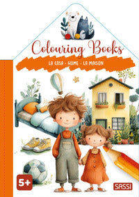 Casa home la maison - colouring books 