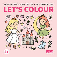 Let's colour principesse princesses les princesses 