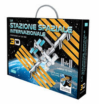 Stazione spaziale internazionale 3d - con modellino 3d da costruire con libro 