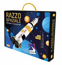 Razzo spaziale 3d con modellino 