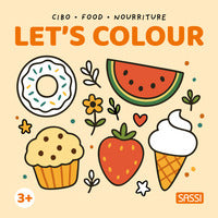Let's colour cibo food nourriture 