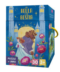 Bella e la bestia puzzle e libro 