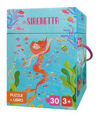 Sirenetta puzzle e libro 