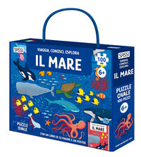 Mare - viaggia conosci esplora con puzzle con poster 