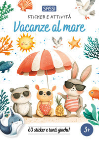 Vacanze al mare - sticker e attivita' 